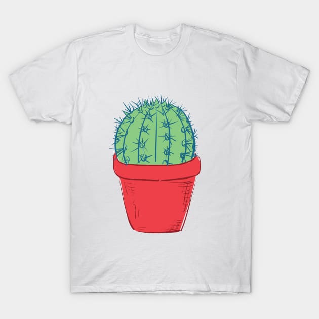 Cute Cactus T-Shirt by SWON Design